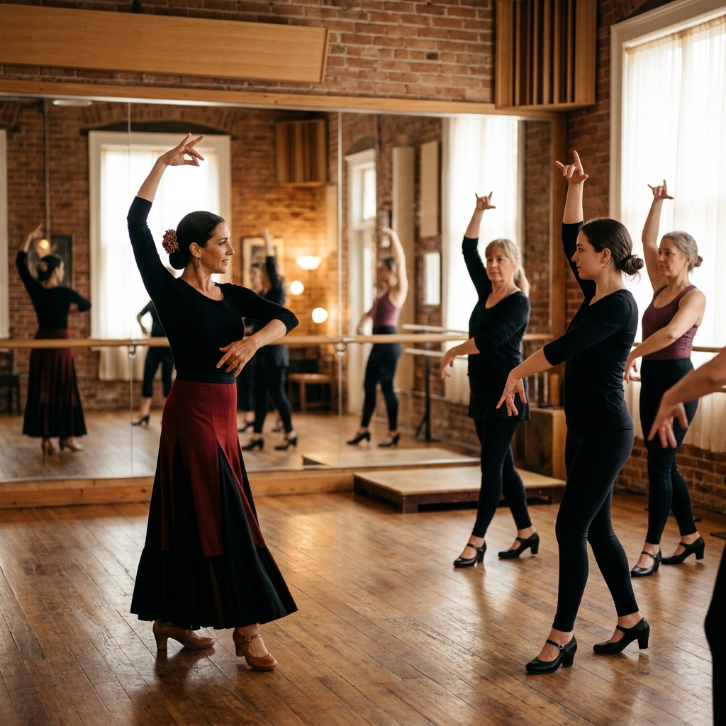 Expressão e técnica na dança flamenca